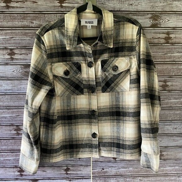 BB Dakota Steve Madden Slightly Cropped Jacket/Shacket Size M - Picture 1 of 7